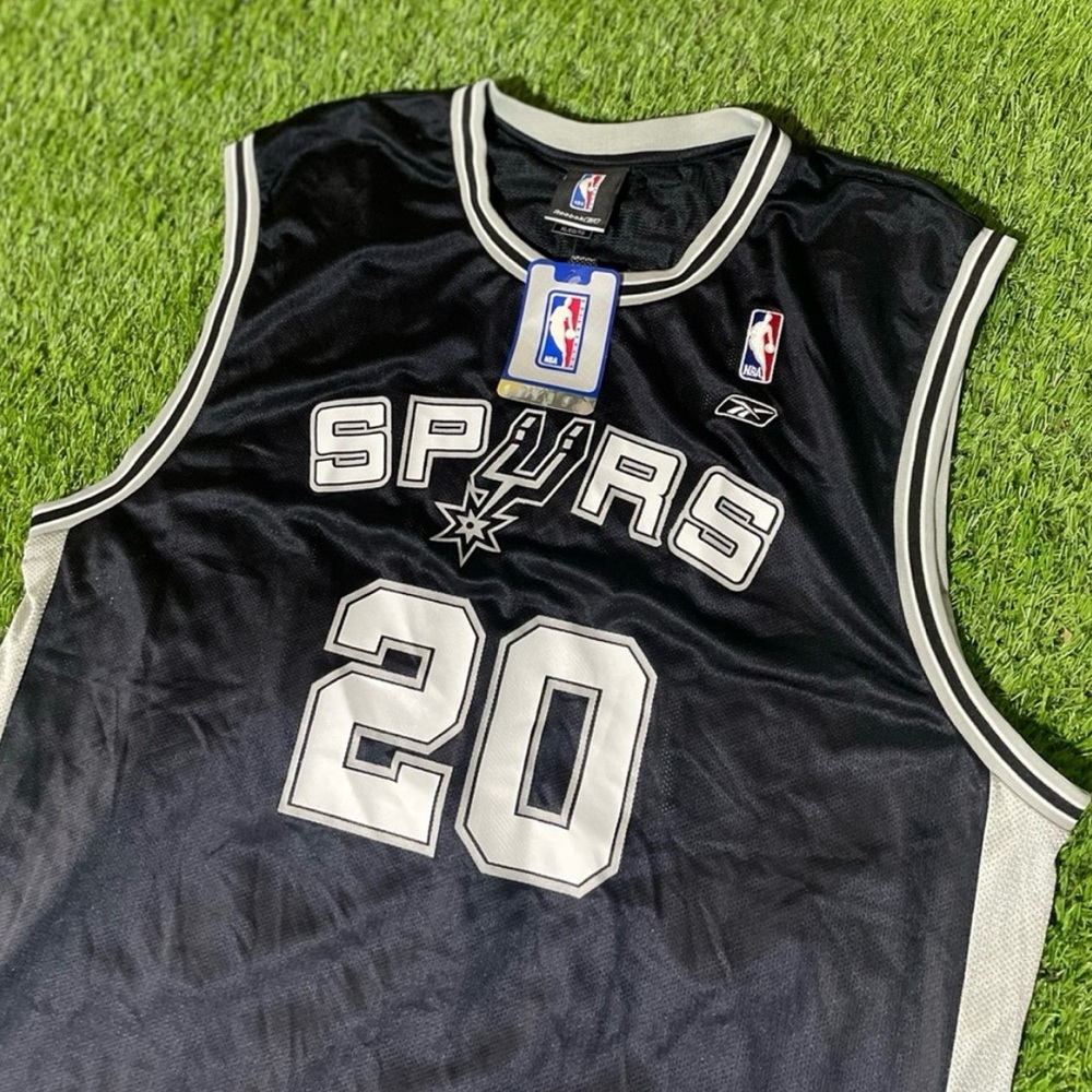 💥 Vintage Reebok San Antonio Spurs Manu Ginobili Jersey - Picture 4 of 7